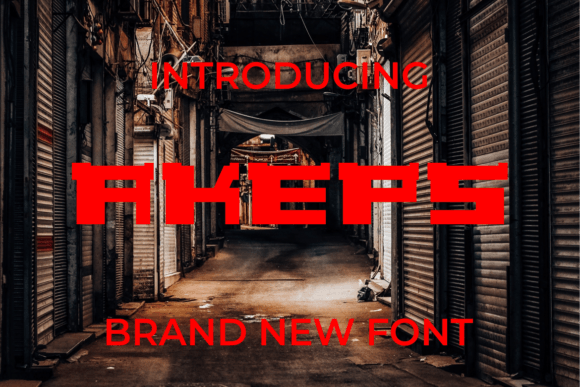 Akeps: A Modern Display Font for Editorial Clarity