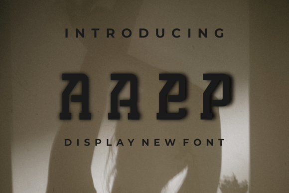 Arep: A Display Font That Makes Headlines Pop