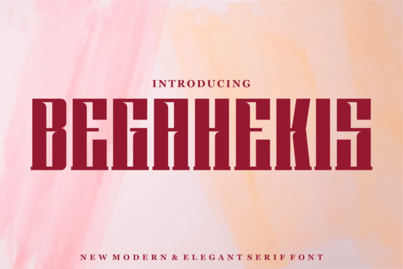 Begahekis: A Modern Display Font for Scroll-Stopping Brand Content