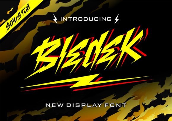 Bledek: A Bold Display Font That Commands Attention