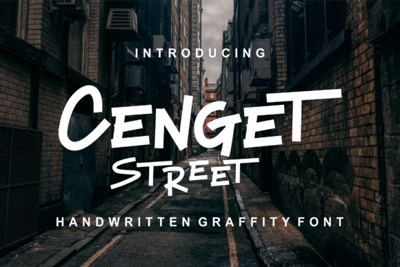 Cenget Street: A Display Font That Adds Urban Edge to Your Brand