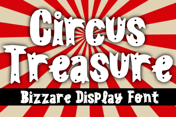 Circus Treasure: A Playful Display Font for Digital Branding