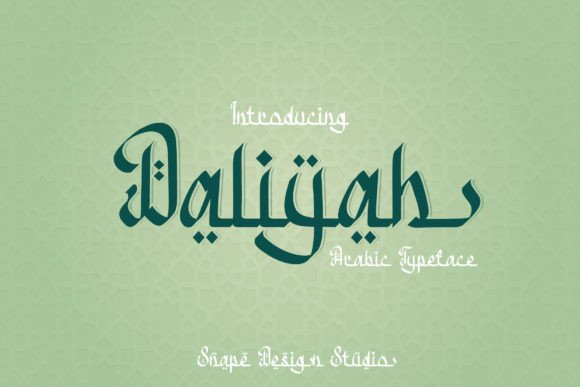 Daliyah: A Display Font That Speaks With Quiet Confidence