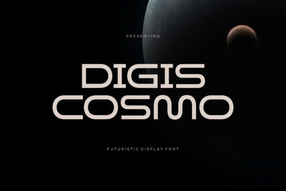 Digis Cosmo: A Futuristic Display Font That Actually Works