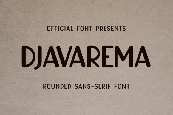 Djavarema: A Display Font That Cuts Through the Feed