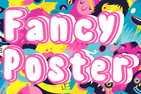 Fancy Poster: A Playful Display Font That Makes Your Brand Shine