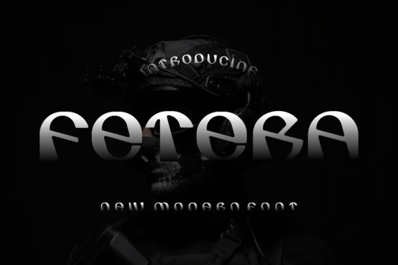 Fetera: A Modern Display Font for Digital Brand Identity