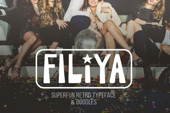 Filiya: A Retro Handwritten Display Font for Digital Branding