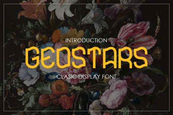 Geostars: A Vintage Display Font That Elevates Web Headlines