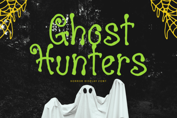 Ghost Hunters: A Spooky Display Font That Elevates Your Brand