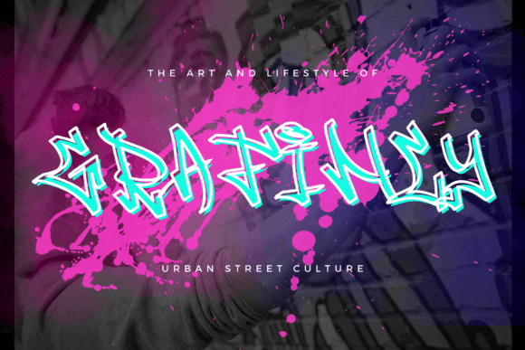 Grafincy: A Graffiti Display Font That Actually Works in Real Branding