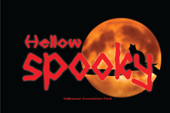Hellow Spooky: A Display Font That Grabs Attention—Without the Gimmicks