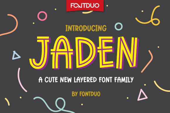 Jaden: A Friendly Display Font for Digital Branding