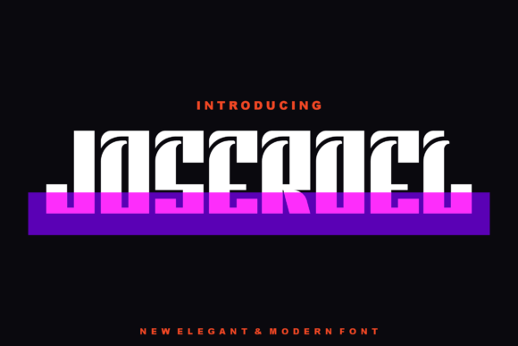 Joseroel: A Display Font That Makes Your Brand Feel Intentional