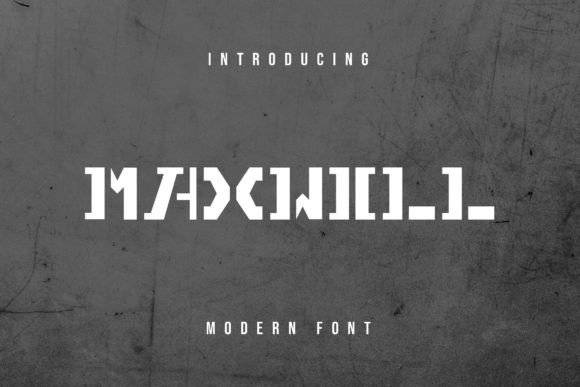 Maxwill: A Bold Display Font for Digital Branding