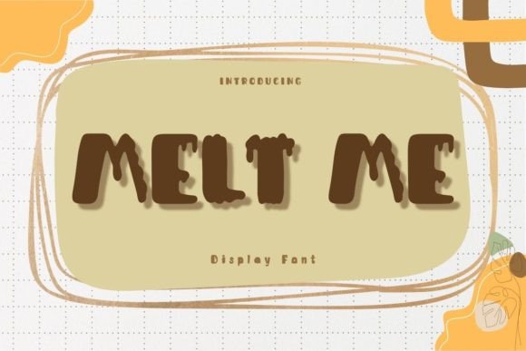 Melt Me: A Spooky-Season Display Font That Sets the Mood