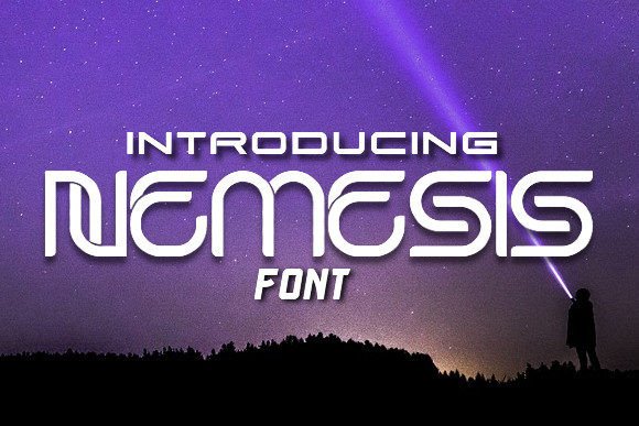 Nemesis: A Space-Inspired Display Font That Elevates Your Brand