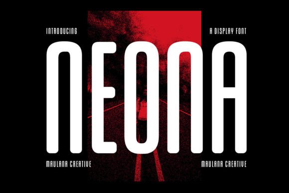 Neona: A Bold, Condensed Display Font for Impactful Branding