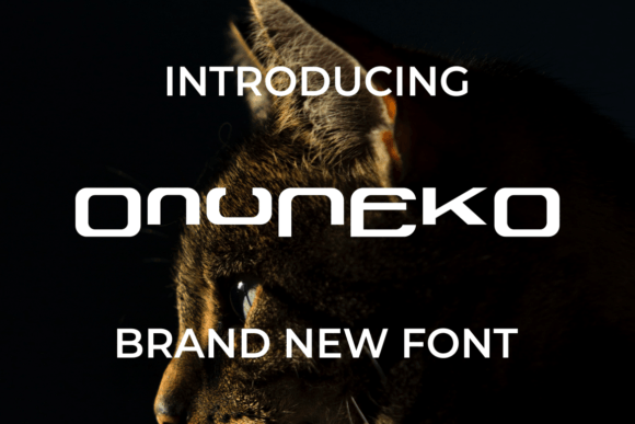 Onuneko: A Display Font That Makes Your Headlines Instantly Clickable