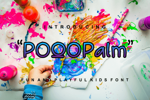 Poqo Palm: A Playful Handwritten Display Font for Scroll-Stopping Campaigns