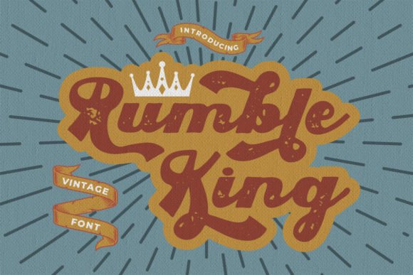 Rumble King: A Bold Display Font for Scroll-Stopping Marketing