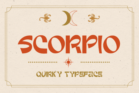 Scorpio: A Display Typeface That Makes Your Brand Instantly Memorable