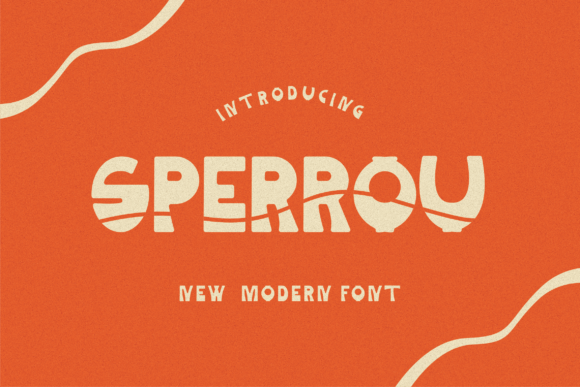 Sperrou: A Display Font That Feels Like a Thoughtful Pause