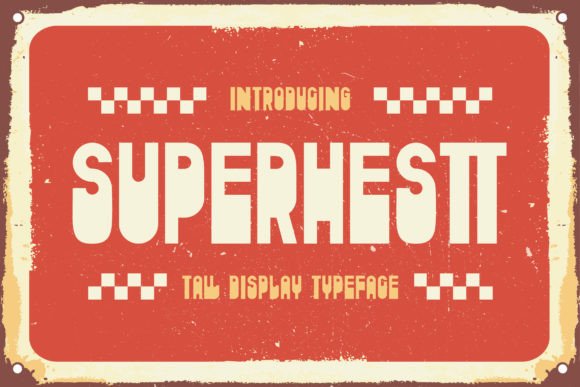 Superhestt: A Display Font That Feels Human, Not Heavy