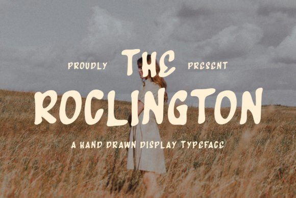 The Roclington: A Hand-Drawn Display Typeface That Elevates Digital Branding
